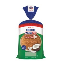 Pão De Coco SEVEN BOYS Casa De Vó Pacote 350g