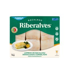 Lombos de Bacalhau Dessalgado RIBEIRALVES 1kg