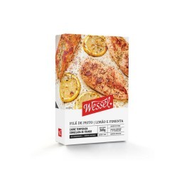 Filé de Peito de Frango com Limão e Pimenta WESSEL 360g