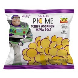 Chips de Batata-Doce Toy Story 4 Pic-Me Pacote 18g