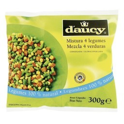 Mix Vegetais Congelado D´AUCY Pacote 300g