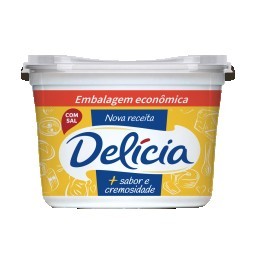 Margarina com Sal DELÍCIA Pote 1kg