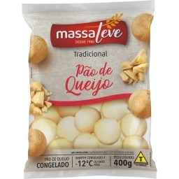 Pão de Queijo Congelado MASSA LEVE 400g