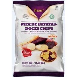 Raízes Batata Doce Mix Chips 45g