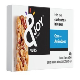 Barra Mixed NUTS Coco e Amêndoa com 2 Unidades 30g