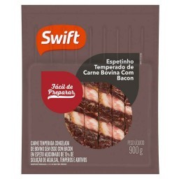 Espetinho Bovino Com Bacon SWIFT 900g