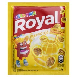 Gelatina em Pó Sabor Maracujá ROYAL 35g