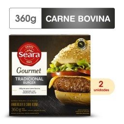 Tradicional Burger SEARA Gourmet 360g