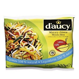 Mistura Chinesa Congelada D´AUCY Pacote 300g