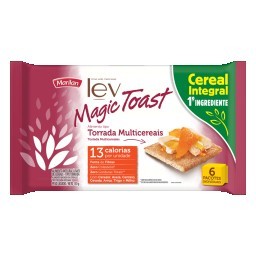 Torrada Multicereais Integral Marilan Lev Magic Toast Pacote 150g