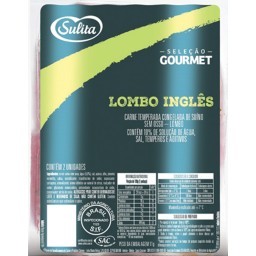 Lombo Inglês sem Osso Temperado Resfriado Sulita 540g