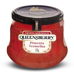 Geleia Agridoce de Pimenta Vermelha Queensberry Gourmet 320g