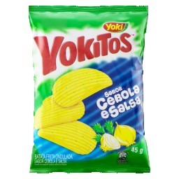 Batata Frita Ondulada Yokitos YOKI Pacote 45g