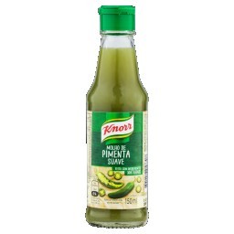 Molho de Pimenta-Verde Suave Knorr Vidro 150ml