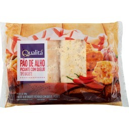 Pão de Alho Picante com Queijo Baguete QUALITÁ 300g