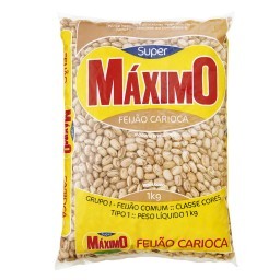 Feijão Carioca Máximo 1Kg