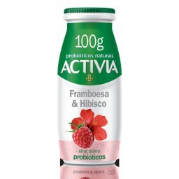 Activia Shot Probióticos Framboesa e Hibisco 100g