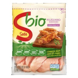 Filezinho de Frango Sassami Congelado SADIA Bio 1kg