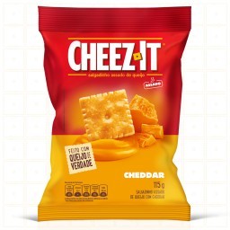 Salgadinho Assado CHEEZ-IT Sabor Cheddar Pacote 115g