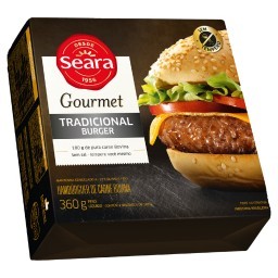 Tradicional Burger SEARA Gourmet Caixa 360g