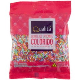 Granulado Crocante Colorido QUALITÁ Pacote 130g