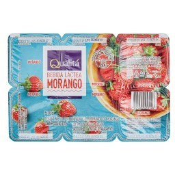 Bebida Láctea com Polpa de Morango QUALITÁ 510g