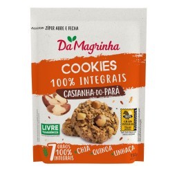 Cookies 100% Integrais Castanha-Do-Pará Da Magrinha 150g