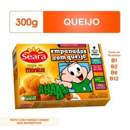 Empanados de queijo Seara turma da Mônica 300g