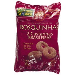 Biscoito EMPÓRIO DO CERRADO Amanteigado Tipo Rosquinhas - Caras do Brasil Pacote 250g