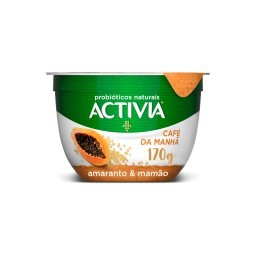 Activia Café da Manhã Mamão e Amaranto 170g