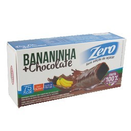 Bananita DUPRATA Cremosa com Cobertura de Chocolate Zero 75g