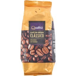 Café em Grãos Gourmet Clássico Qualitá Pacote 250g 