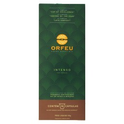 Cápsulas de Café ORFEU Intenso com 10 Unidades 50g