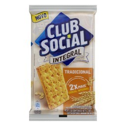 Biscoito CLUB SOCIAL Integral Tradicional Pacote 144g