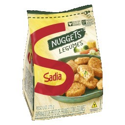 Nuggets de Legumes com Peito de Frango SADIA Sachê 275g