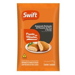 Filé De Frango Empanado Recheado Com Presunto E Queijo SWIFT 120g