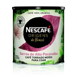 Café Torrado e Moído NESCAFÉ Origens Serras do Alto Paranaíba 250g