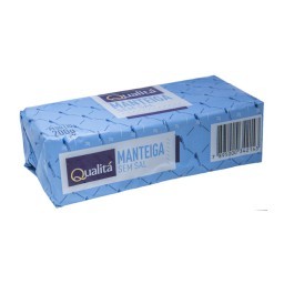 Manteiga sem Sal QUALITÁ Tablete 200g