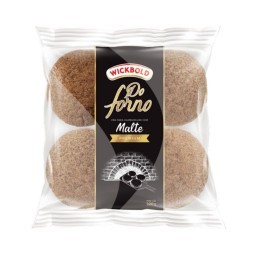 Pão Para Hambúrger WICKBOLD Do Forno Sabor Malte Premium Pacote 320g