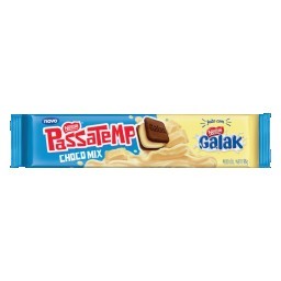 Biscoito PASSATEMPO Recheado Chocolate Galak 96g