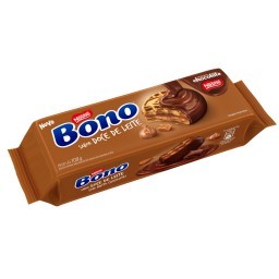 Biscoito BONO Recheado Coberto Doce de Leite 109g