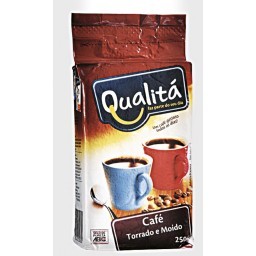 Café à Vacuo Torrado e Moído QUALITÁ 250g