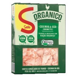 Coxinha Da Asa De Frango SADIA Orgânica Caixa 600g