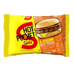 Sanduíche X Bacon Hot Pocket SADIA 145g