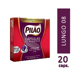 Cápsulas De Alumínio Pilão Lungo 8 - 20 Un