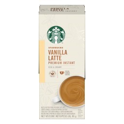 Sachê Starbucks Vanilla Cappuccino Solúvel 86g