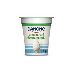 Iogurte Natural Desnatado Danone 160g