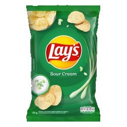 Batata Frita Lisa Sour Cream Lay's Pacote 135g