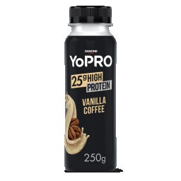 Iogurte Líquido YoPRO Vanilla Coffeel 25g de proteínas 250g