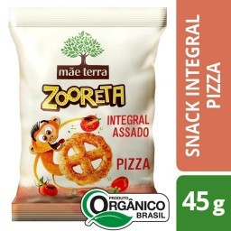 Salgadinho de Milho Orgânico Integral Sabor Pizza PITZO 45g